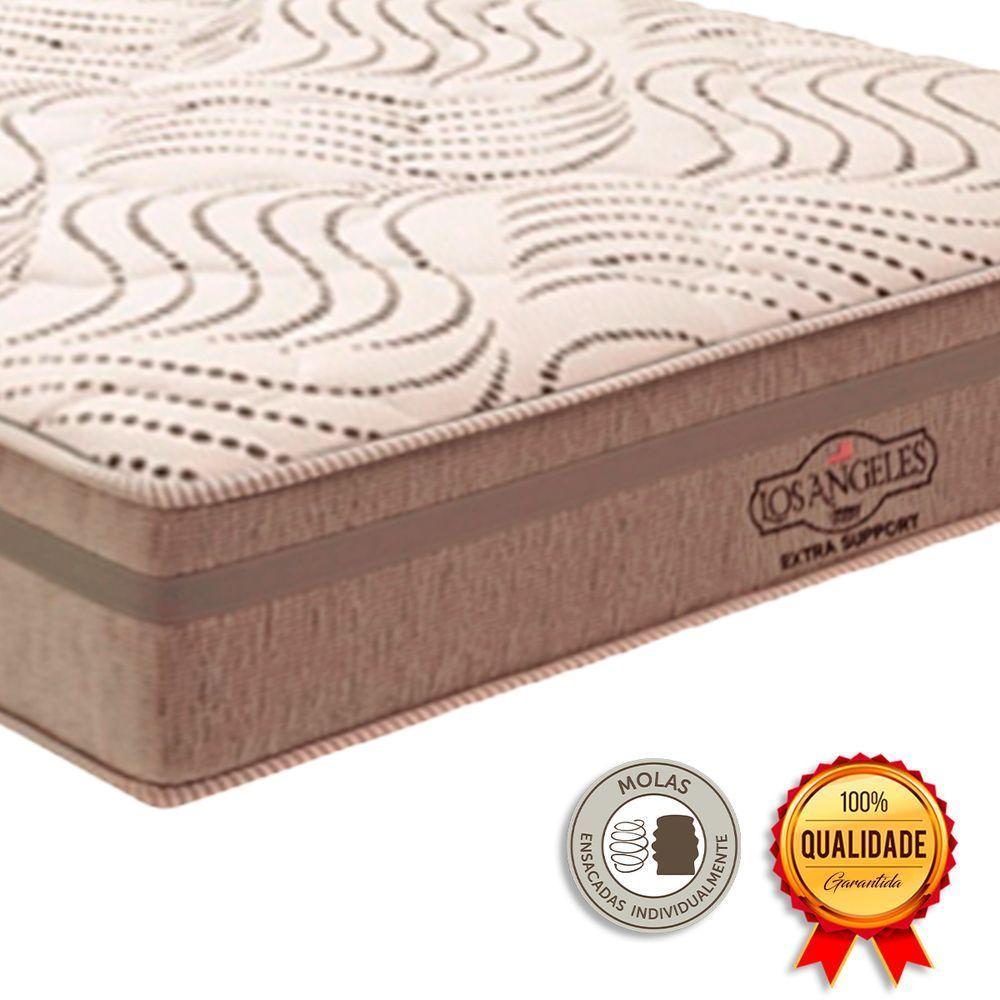 Cama Box Solteirão Preto E Colchão Los Angeles Molas Vstore - 3