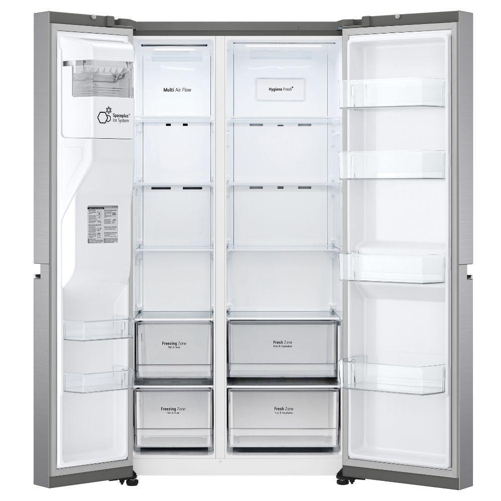 Geladeira Smart LG Side By Side Uvnano 611L Inverter GC-L257SLP Aço Escovado220V - 4