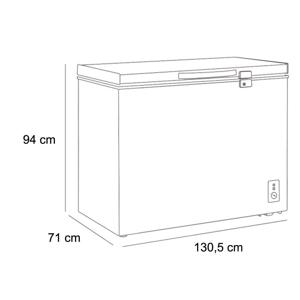 Freezer Horizontal Fricon 411L 2 Portas HCEB411V Branco 220V - 3