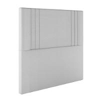 Cabeceira Estofada King 195 Cm Diamante Corino Branco - 2