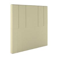 Cabeceira Estofada Casal 140 Cm Rubi Corino Bege - 2