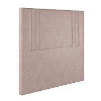 Cabeceira Estofada Casal 140 Cm Diamante Veludo Rose - 2