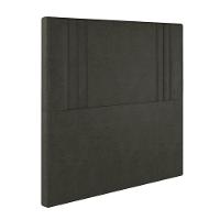 Cabeceira Estofada Casal 140 Cm Diamante Veludo Marrom - 2