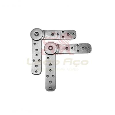 6 Pares Catracas 90° 7 Estágios Blindada P/ Sofá Reclinável