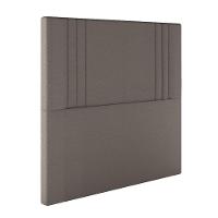 Cabeceira Estofada Casal 140 Cm Diamante Corino Marrom - 2