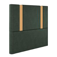 Cabeceira Estofada King 195 Cm Ametista Veludo Verde - 2