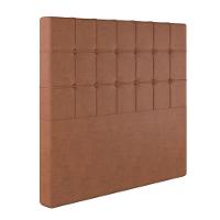 Cabeceira Estofada Queen 160 Cm Turmalina Veludo Terracota - 2