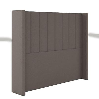 Cabeceira Estofada Casal 140 Cm Turquesa Corino Marrom