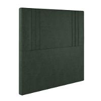 Cabeceira Estofada King 195 Cm Diamante Veludo Verde - 2