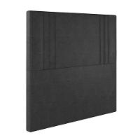 Cabeceira Estofada King 195 Cm Diamante Veludo Preto - 2