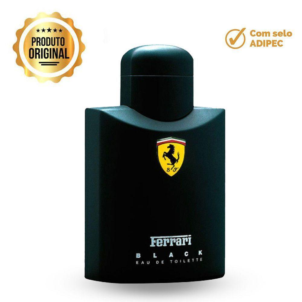 Perfume-ferrari-black-scuderia Eau De Toilette - Perfume Masculino 125ml Original - 2
