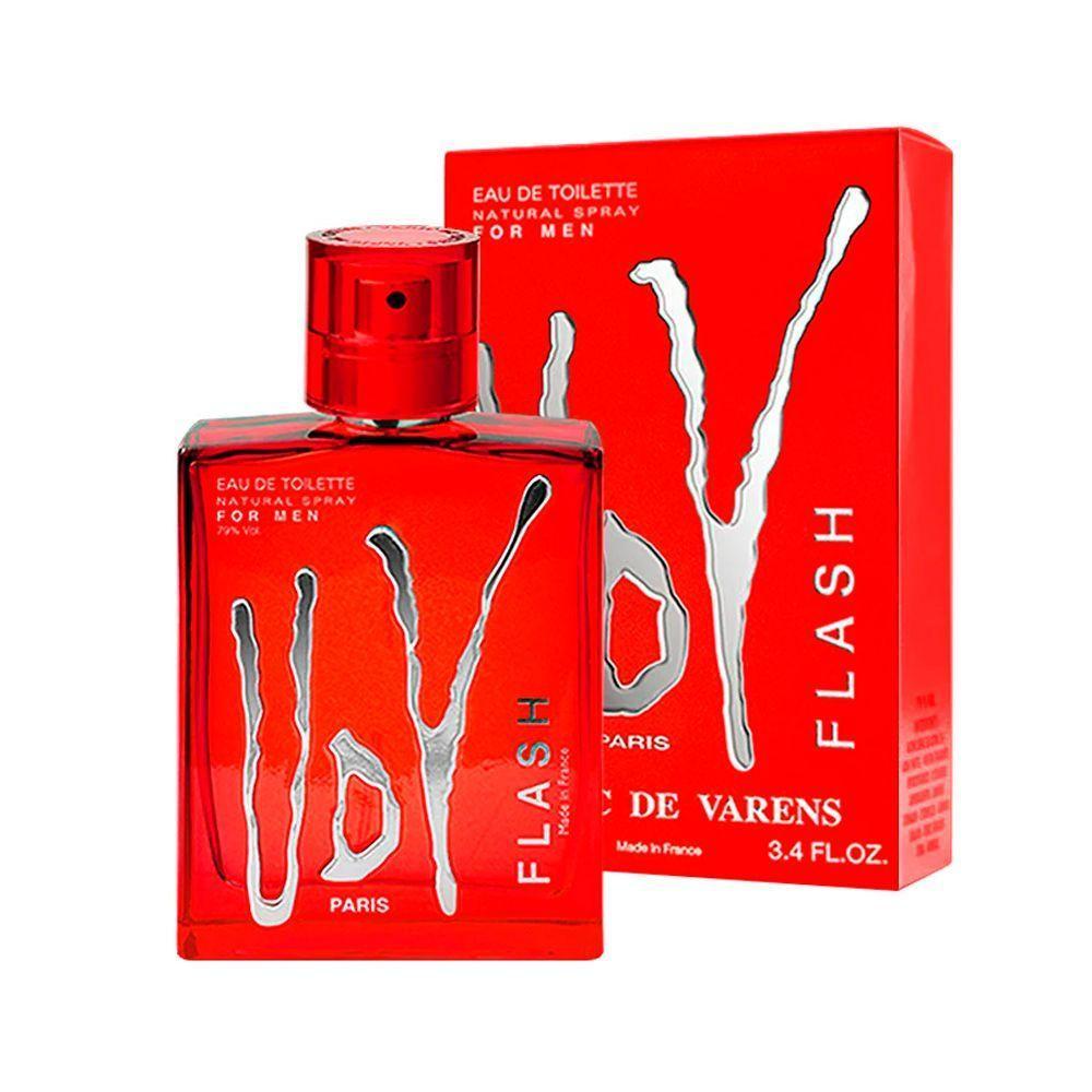 Perfume Udv Flash Ulric De Varens Edt Masculino 100ml - 3