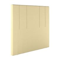 Cabeceira Estofada Solteiro 90 Cm Rubi Linho Creme - 2