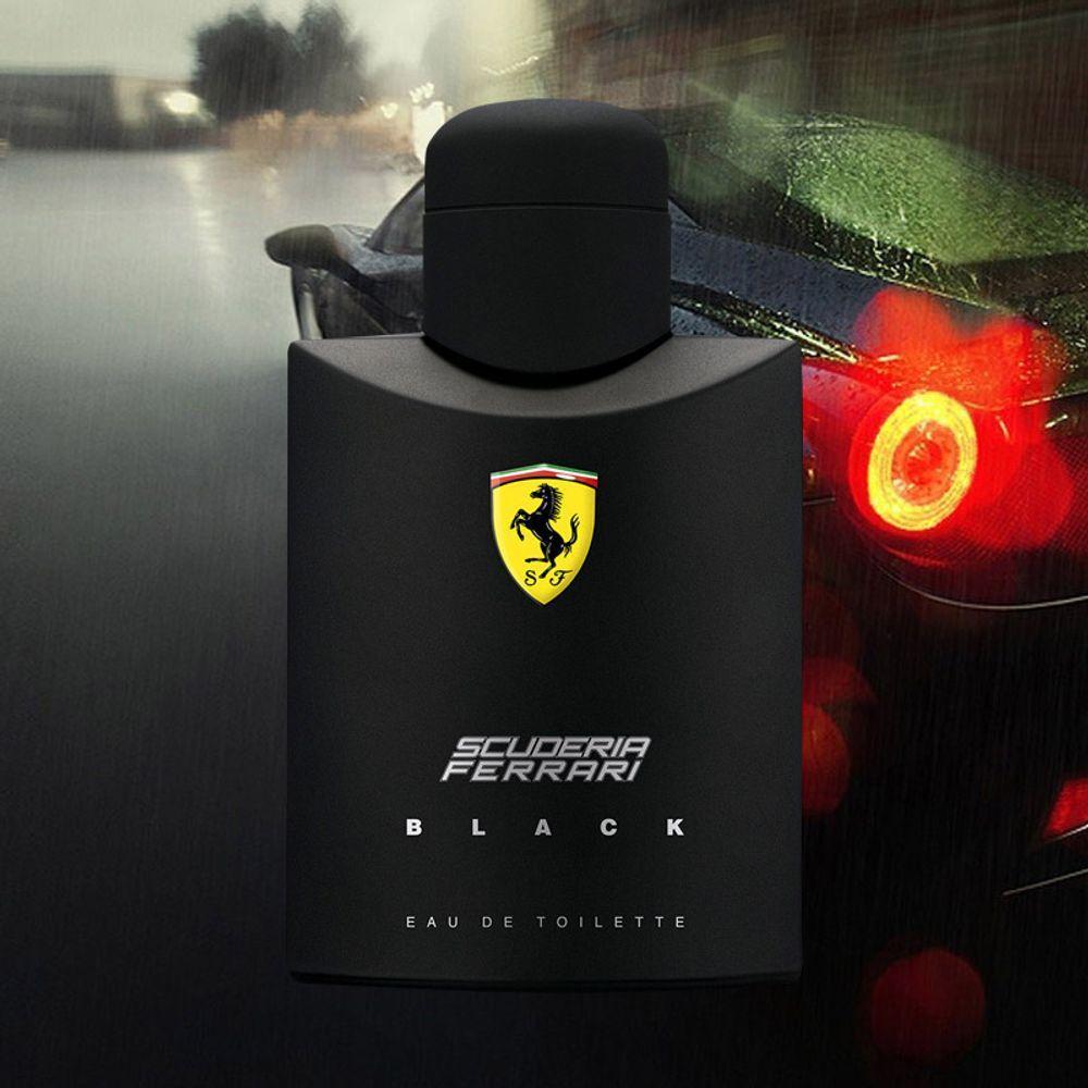 Perfume-ferrari-black-scuderia Eau De Toilette - Perfume Masculino 125ml Original - 4