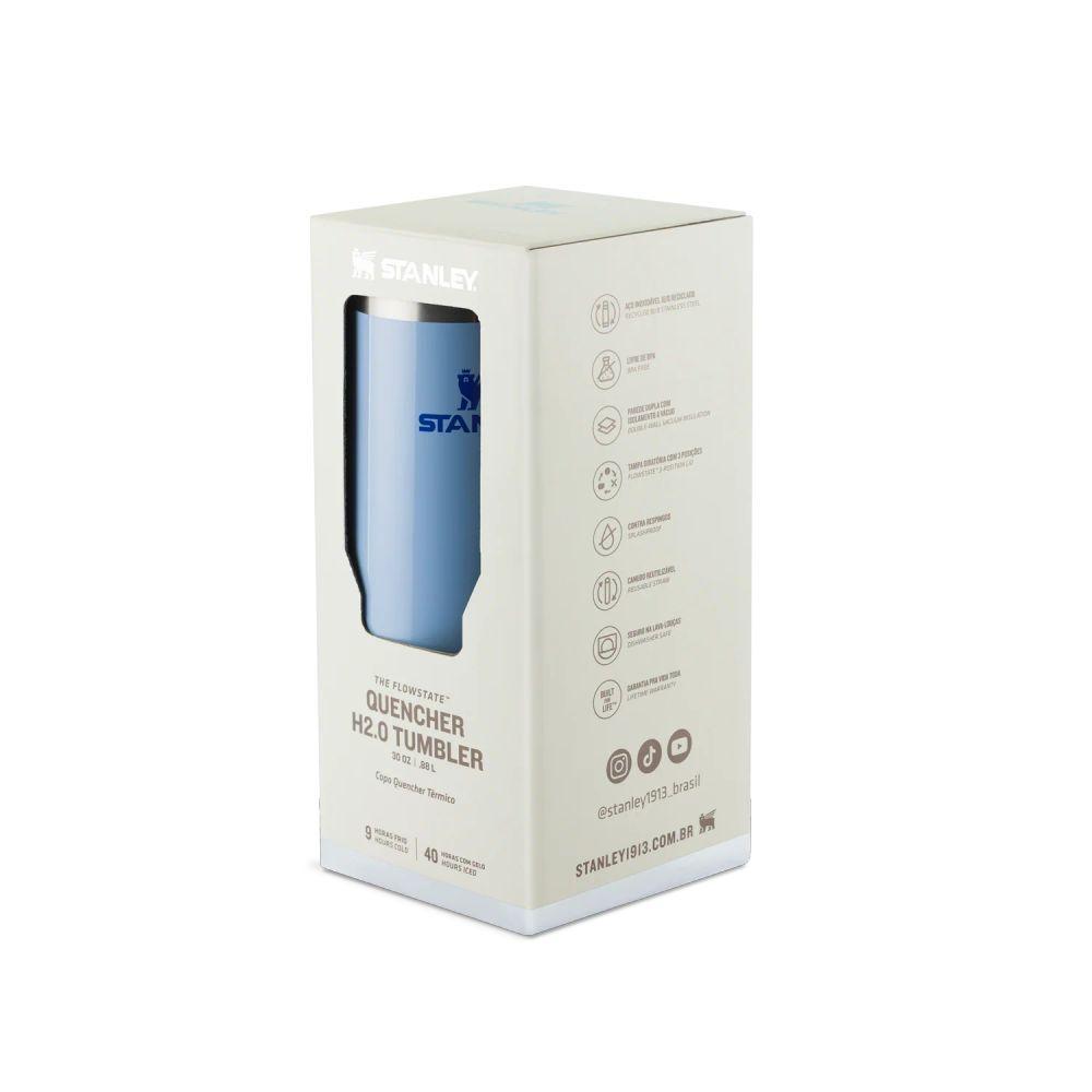 Copo Com Canudo Stanley Quencher 887ml Cornflower Gloss - 5