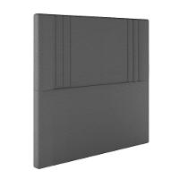 Cabeceira Estofada Queen 160 Cm Diamante Corino Preto - 2