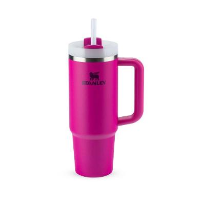 Copo Com Canudo Stanley Quencher 887ml Fuchsia