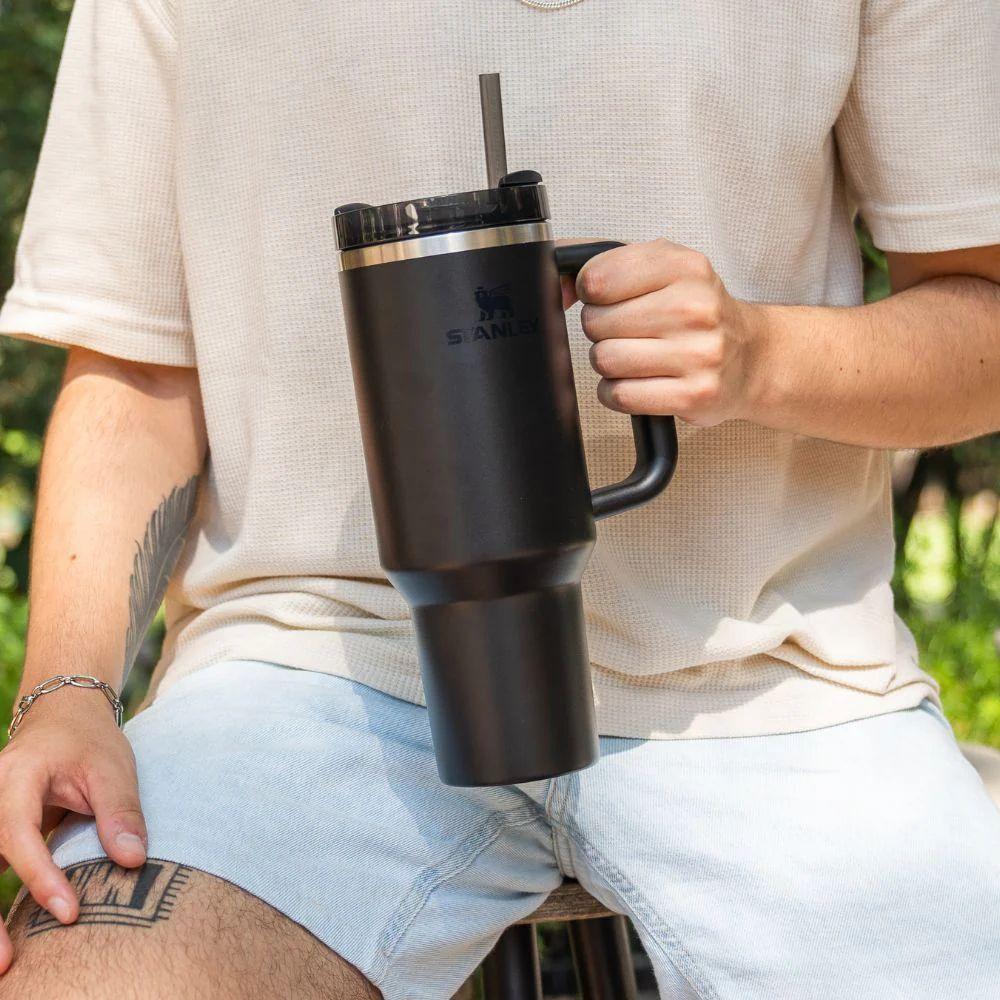 Copo Com Canudo Stanley Quencher 1.18l Black - 4