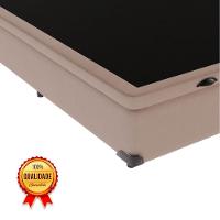 Cama Box Baú Solteiro Bege V-store 88x188x44 - 4
