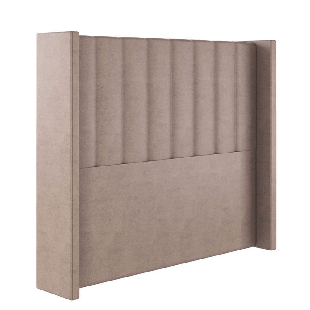 Cabeceira Estofada Solteiro 90 Cm Turquesa Veludo Rose - 1