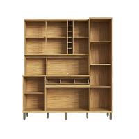 Armário De Cozinha 6 Portas 1 Gaveta Touriga Amêndoa/off White Móveis Ronipa - 3