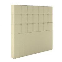 Cabeceira Estofada Queen 160 Cm Turmalina Corino Bege - 2