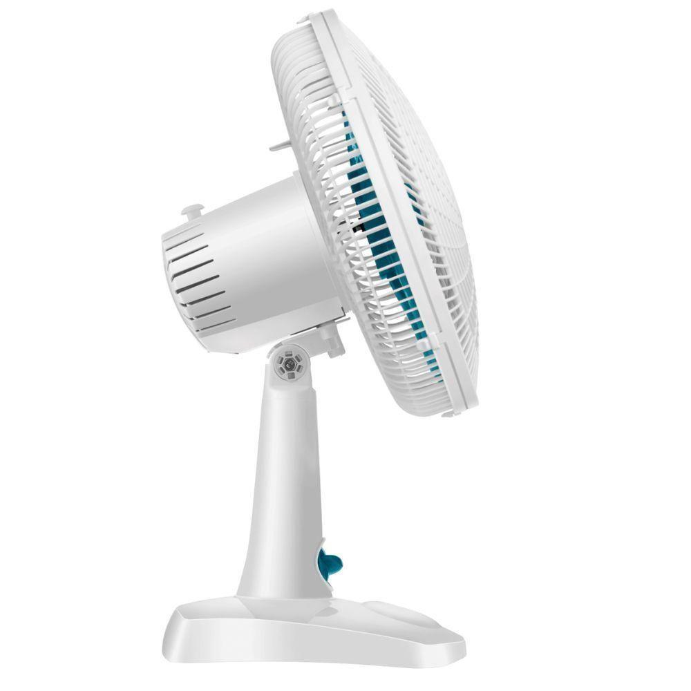 Ventilador De Mesa Mondial Ultra V-30 30cm 3 Velocidades Branco-azul Branco - Azul 110V - 3