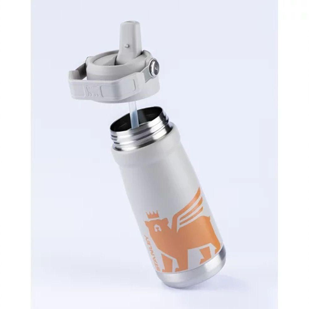 Garrafa Térmica Stanley Flip Straw Kids Infantil Youth 500ml Ash - 2