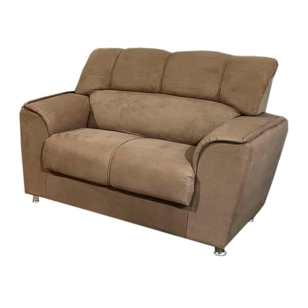 Conjunto De Sofá 3x2 Lugares Celta Caramelo Bello Estofados - 4