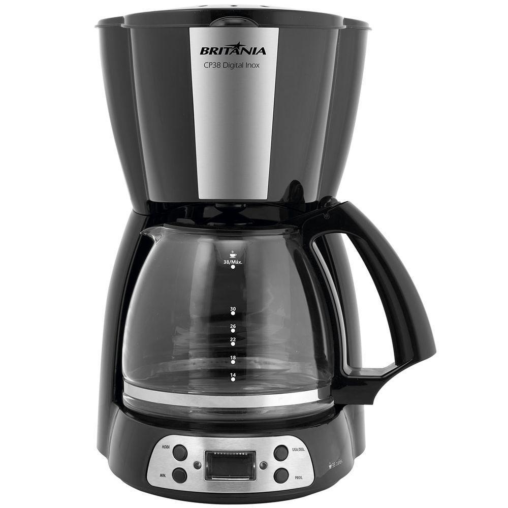 Cafeteira Britânia CP38 Digital Inox 110V - 1