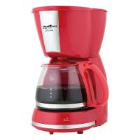 Cafeteira Britânia CP15 Vidro Vermelha Com Inox 110V - 2