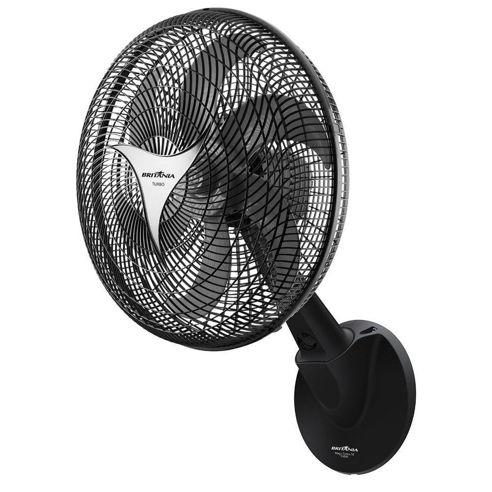 Ventilador De Parede Britânia Mega Turbo 50 Six 135w 110V - 2