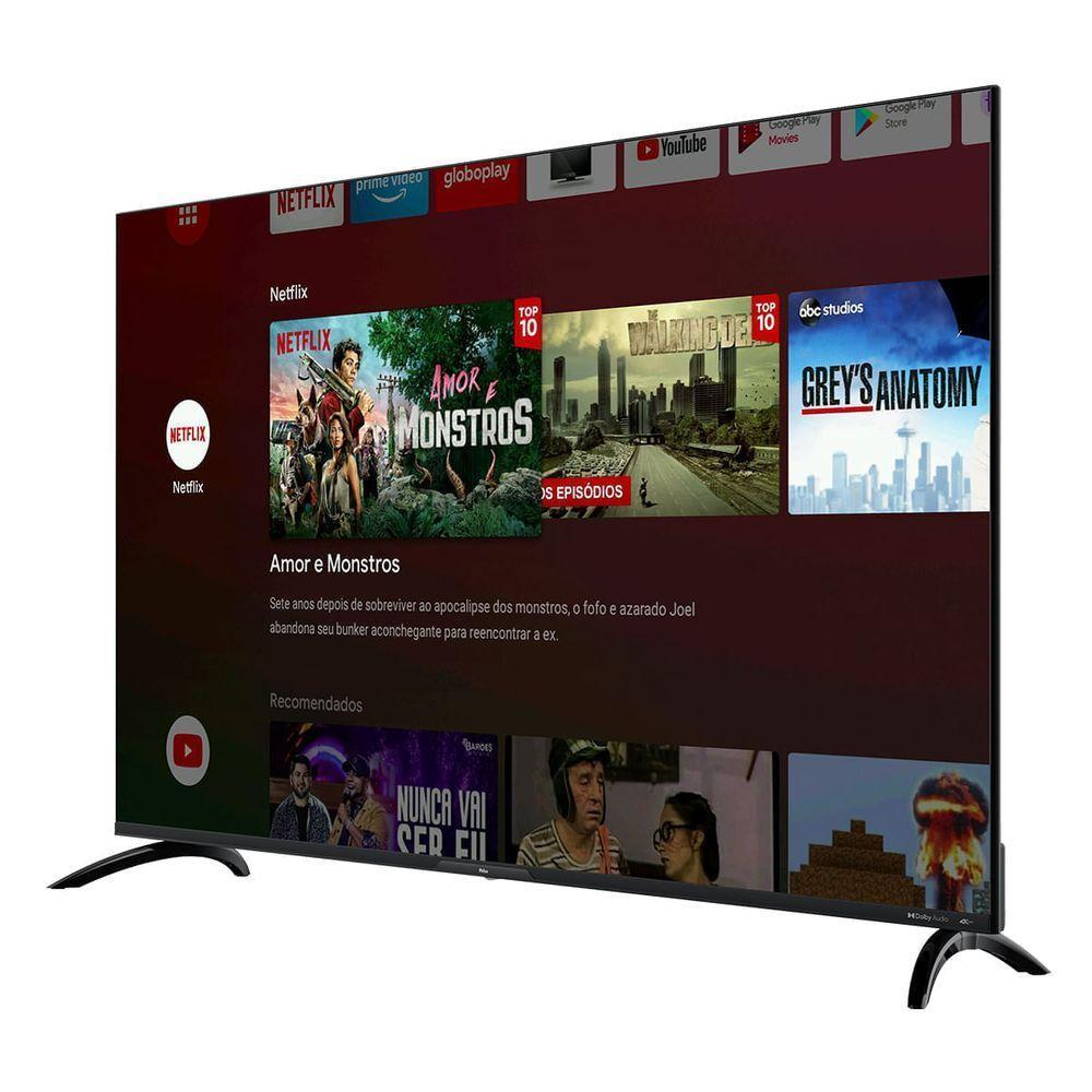 Smart TV 55” Philco 4K LED Dolby Áudio PTV55G7EAGCPBL Bivolt - 3