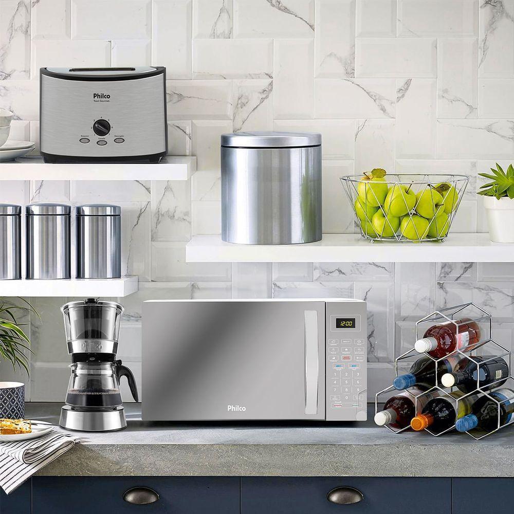 Micro-ondas Philco 26L PMO26ES Tirar Odor 110V - 6