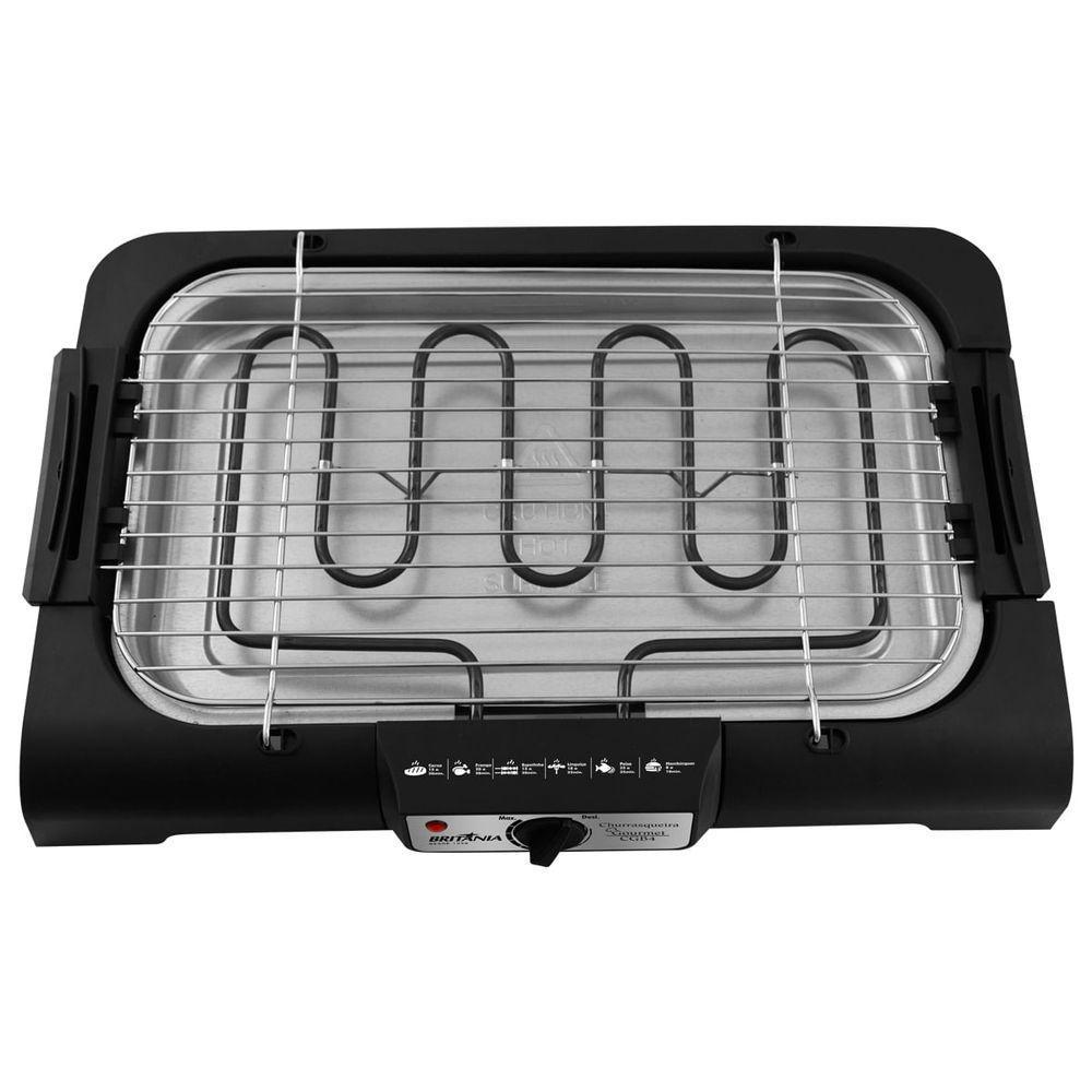 Churrasqueira Britânia Gourmet CGB4 Grelha Removível 110V - 3