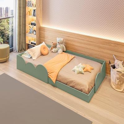Cama Infantil Montessoriana Solteiro Cloud Verde Bellagio