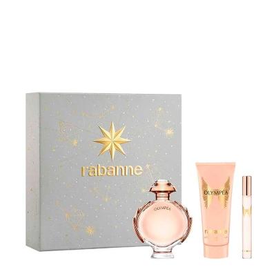 Kit Rabanne Olympéa Feminino - Eau De Parfum 80ml + 10ml + Body Lotion 100ml