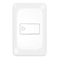 Pulsador Campainha 2 Ampères 250 Volts 4x2 - Lgx040 - Pial Pulsador Campainha 2a 250v 4x2 Pial Pop - Lgx040 - Pial - 1