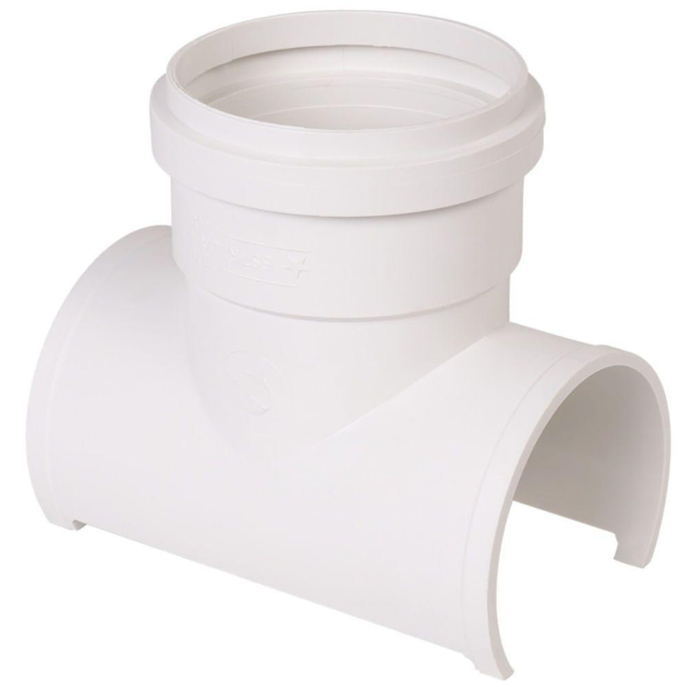 Tee Liga-fácil Para Esgoto 100 X 75 Mm - 623 - Estrela - 1