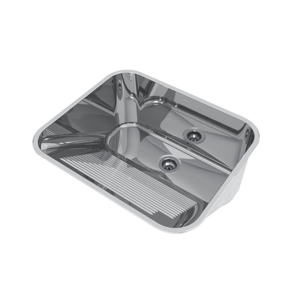 Tanque Mekal 60 Litros Em Aço Inox Alto Brilho 60x50x28,5 Cm Ct60 - 2
