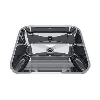 Tanque Mekal 60 Litros Em Aço Inox Alto Brilho 60x50x28,5 Cm Ct60