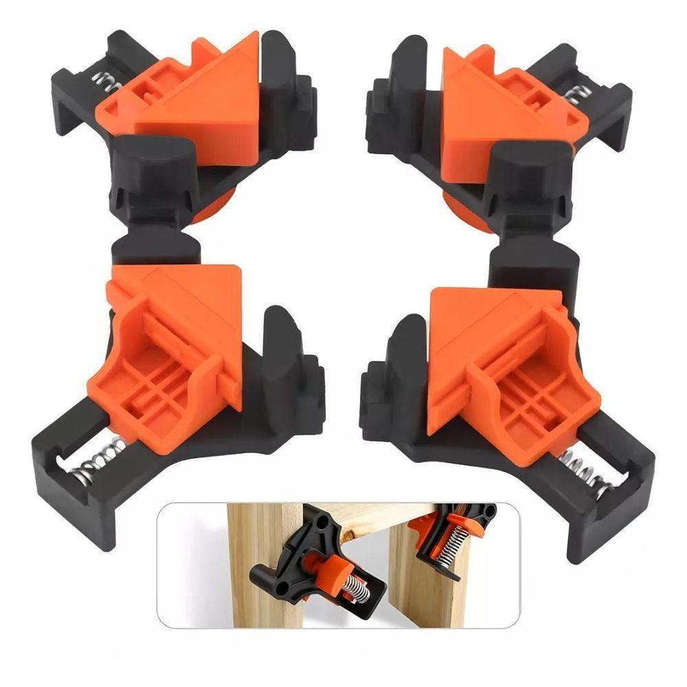 Grampo Sargento 4 Peças Canto Aperto Angulares 60°-90°-120° - 7