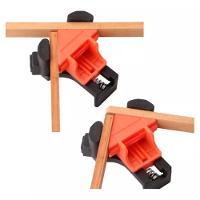 Grampo Sargento 4 Peças Canto Aperto Angulares 60°-90°-120° - 1