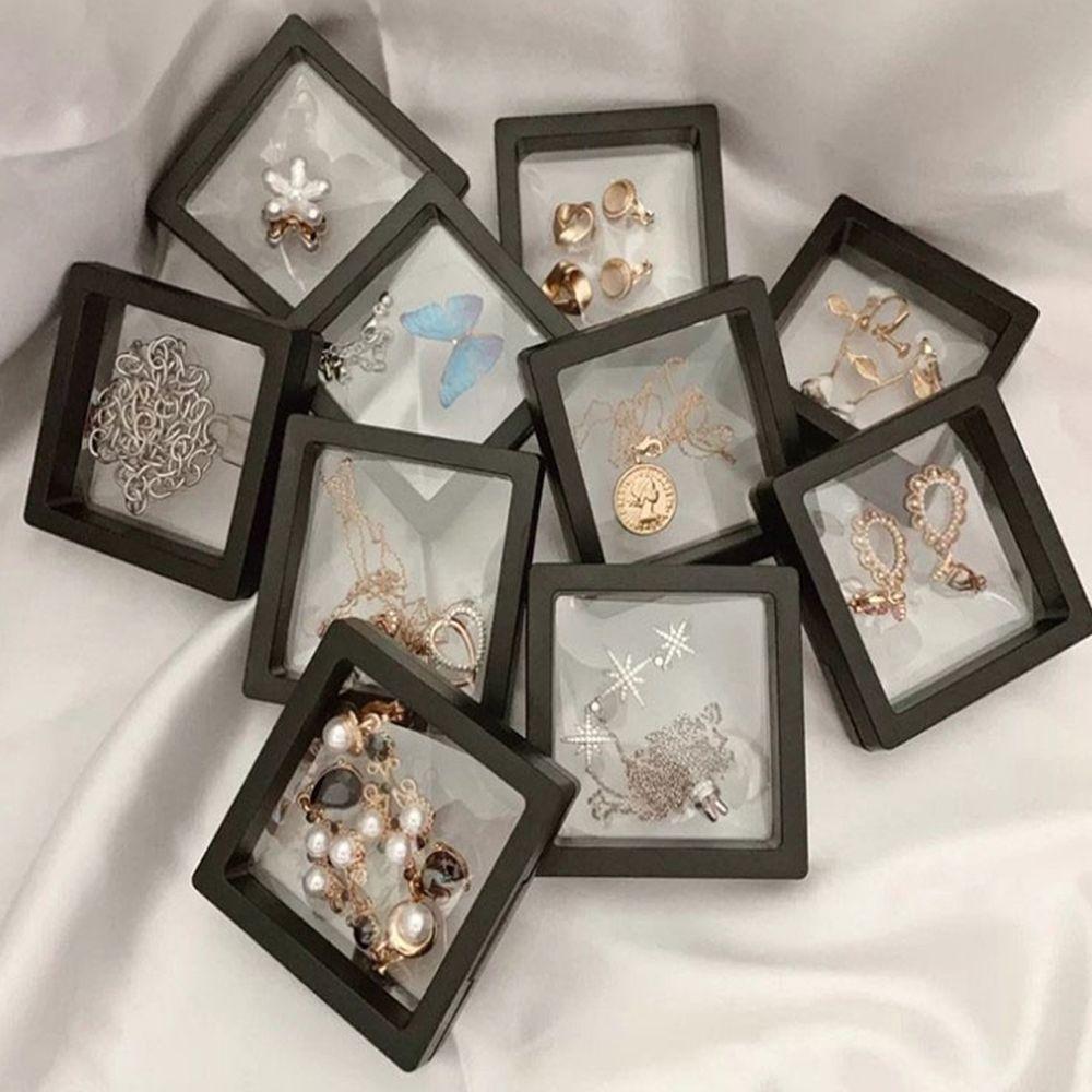 Expositor De Joias Flutuante Com Base - 2