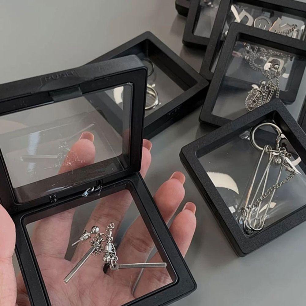 Expositor De Joias Flutuante Com Base - 3