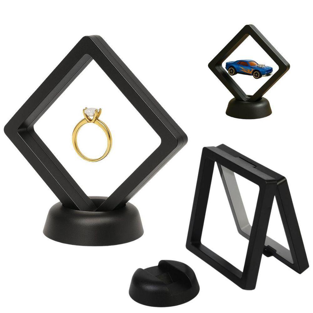 Expositor De Joias Flutuante Com Base - 8