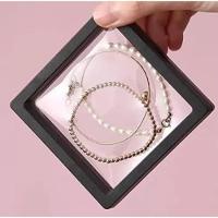 Expositor De Joias Flutuante Com Base - 5