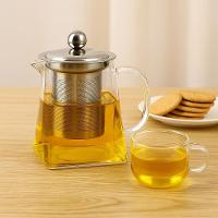 Chaleira De Vidro Com Infusor 350ml Chá - 9