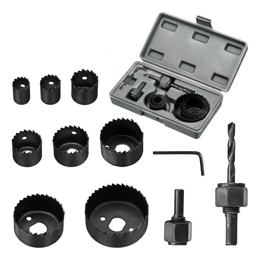 Jogo De Serra Copos 11 Peças Com Maleta - 1