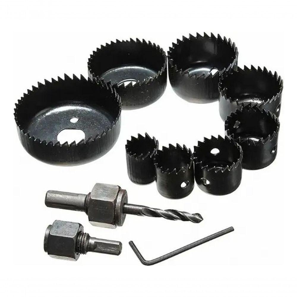 Jogo De Serra Copos 11 Peças Com Maleta - 2